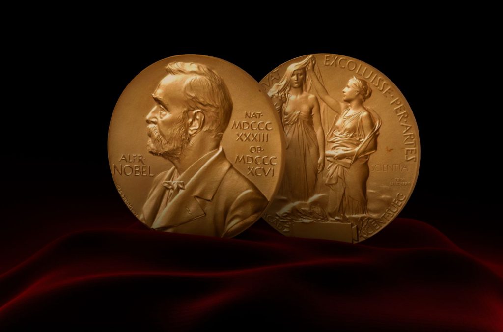 Medaila udeľovaná víťazom Nobelovej ceny.