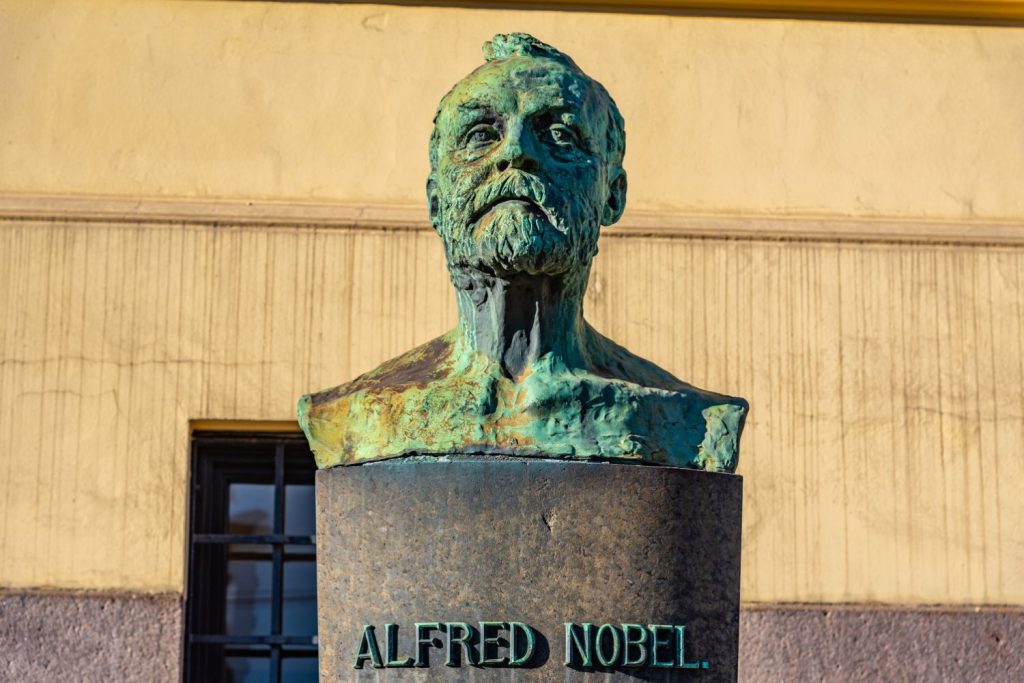 Pamätník Alfreda Nobela v Osle