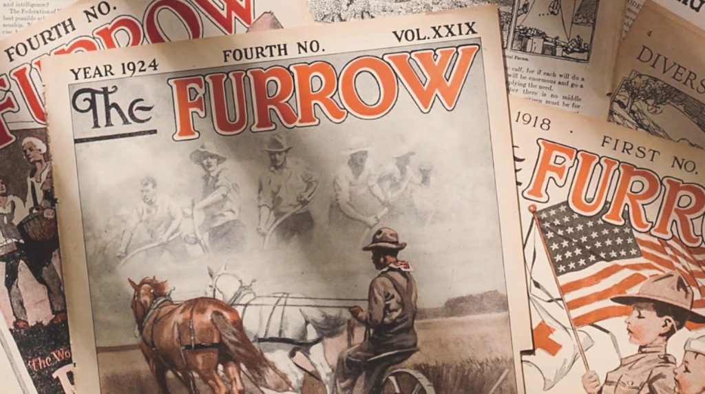 Ukážka magazínu The Furrow